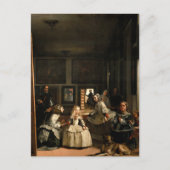 Las Meninas von Diego Velazquez Feiertagspostkarte (Vorderseite)