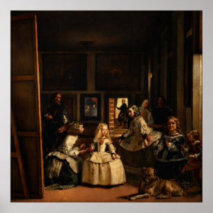 Las Meninas von Diego Velazquez Poster