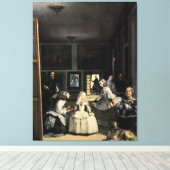 Las Meninas von Velasquez Leinwanddruck (Insitu (Holzboden))