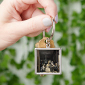 Las Meninas von Velasquez Schlüsselanhänger (Hand)