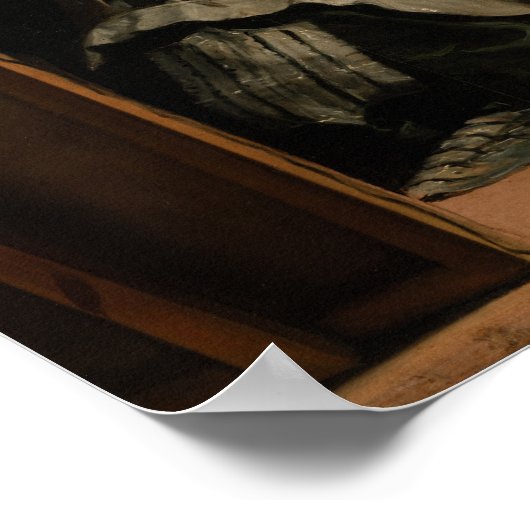 Las Meninas von Velazquez Poster (Ecke)