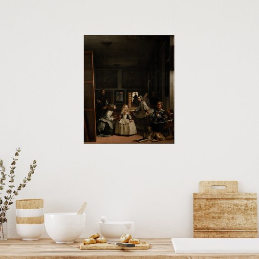 Las Meninas von Velazquez Poster (Küche)