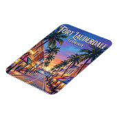 Las Olas Boulevard USA Magnet (Linke Seite)