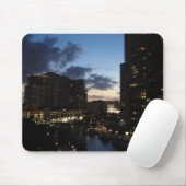 Las Olas-Fluss-Sonnenuntergang Mousepad (Mit Mouse)