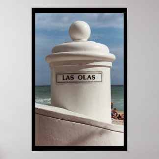Las Olas Poster