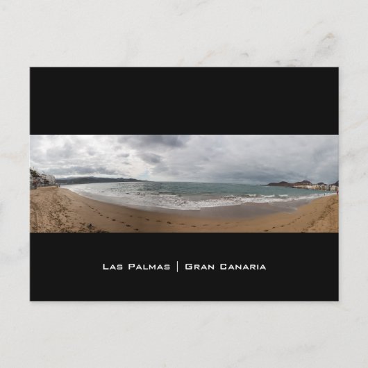 Las Palmas Beach Postkarte (Vorderseite)