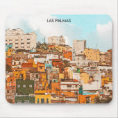 Las Palmas Gran Canaria City View Mousepad (Vorne)