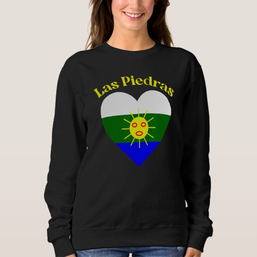 Las Piedras Puerto Rico Chest Emblem Sweatshirt (Vorderseite)
