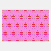 Las Posadas Piñata Star Festive Mexican Christmas Geschenkpapier Set (Vorderseite 2)