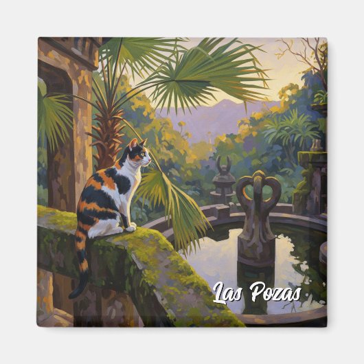 Las Pozas Mexico Reisen Magnet (Vorne)