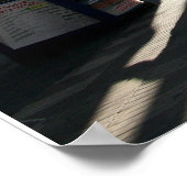 Las Ramblas, Barcelona Poster (Ecke)