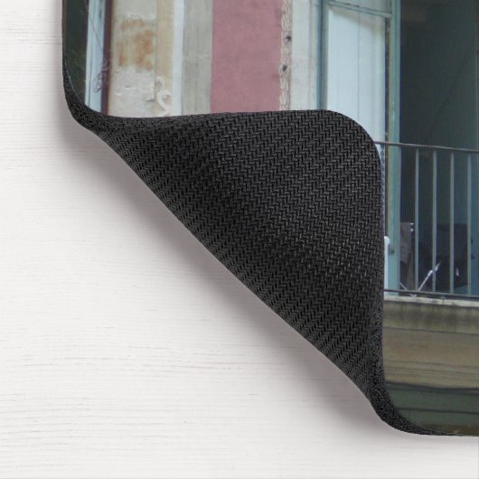 Las Ramblas - rosa Hotel Mousepad (Ecke)