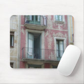 Las Ramblas - rosa Hotel Mousepad (Mit Mouse)