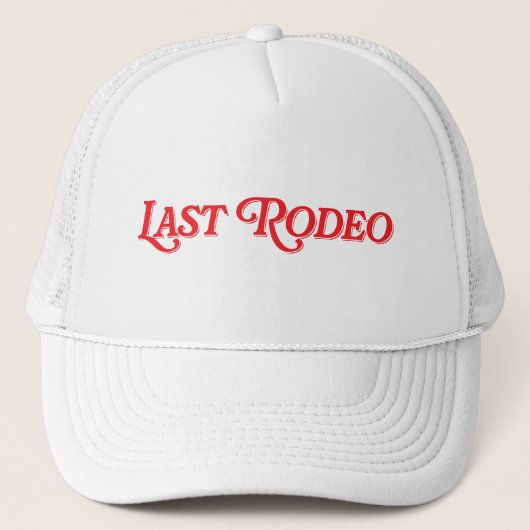 Las Rodeo Bride Hat Baseball Cap Bachelorette Gesc Truckerkappe (Vorderseite)