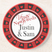 Las- Sandstein Untersetzer (Vorne)