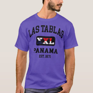 Las Tablas Panama XXL Athletic Design T-Shirt