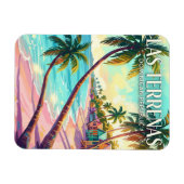 Las Terrenas Dominikanische Republik Magnet (Horizontal)