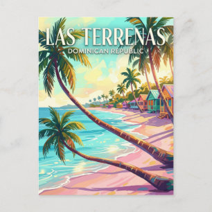 Las Terrenas Dominikanische Republik Postkarte