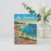 Las Terrenas Postkarte (Stehend Vorderseite)