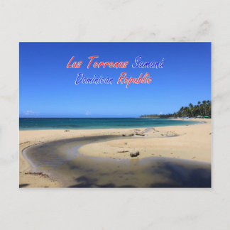 Las Terrenas Samana Dominikanische Republik Postkarte
