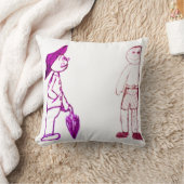 las Umbrella und sein Freund Kissen (Decke)