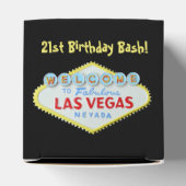 Las Vegas 21. Geburtstag Geschenkschachtel (Oben)