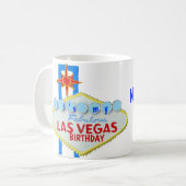 Las Vegas 30thBirthday Kaffeetasse (Vorderseite Links)