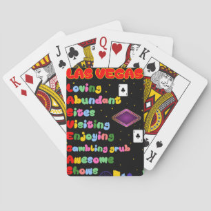 Las Vegas Akronym Spielkarten