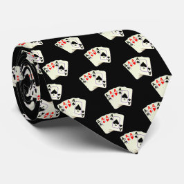 Las Vegas Alle Asche klein drucken jede Farbe Krawatte