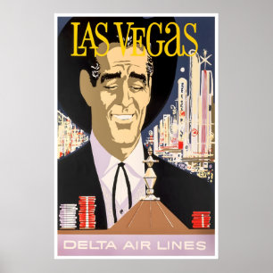 Las Vegas Art Nevada Reiseplakat Casino Druck Poster