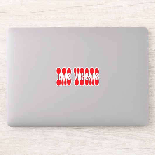 Las Vegas Aufkleber (Computer)