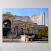 Las Vegas Aussicht auf Monte Carlo Poster (Vorne)
