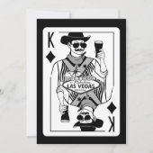 Las Vegas Bachelor Party Einladung (Vorderseite)