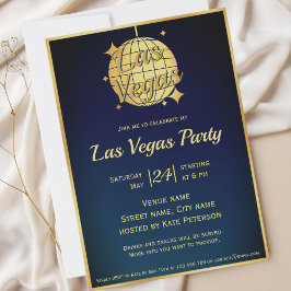 Las Vegas Bachelor Party - Einladung