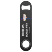 Las Vegas Bachelor Party Trip Gefallen Speed Flaschenöffner (Rückseite)