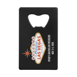 Las Vegas Bachelor Party Weekend Gefallen Geldbeutel Flaschenöffner