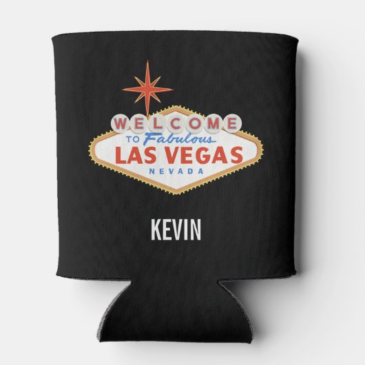 Las Vegas Bachelor Party Weekend Gefallen können Dosenkühler (Rückseite)