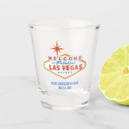 Las Vegas Bachelor Weekend Fevor Shot Glass Schnapsglas