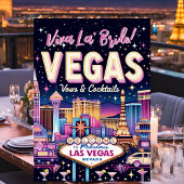 Las Vegas Bachelorette Bash Einladung