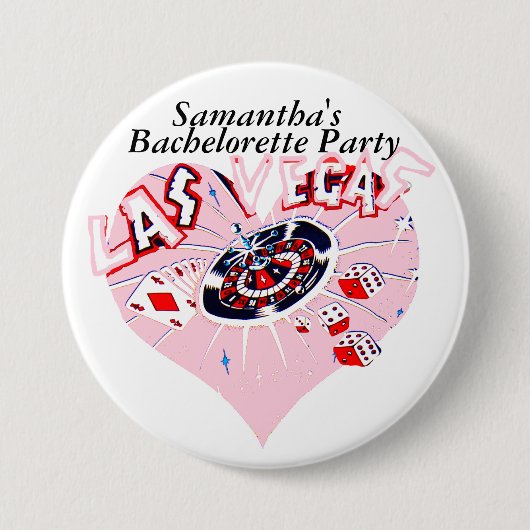 Las Vegas Bachelorette Button (Vorderseite)