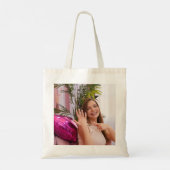 Las Vegas Bachelorette Custom Casino & Foto Tragetasche (Rückseite)