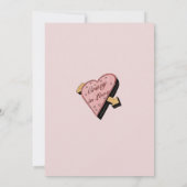 Las Vegas Bachelorette Einladung (Rückseite)