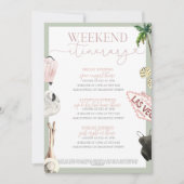 Las Vegas Bachelorette Einladung (Vorderseite)