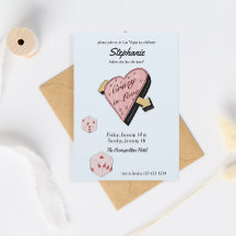 Las Vegas Bachelorette Einladung