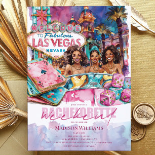 Las Vegas Bachelorette Einladung