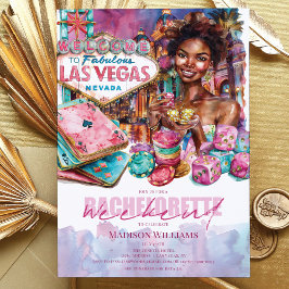 Las Vegas Bachelorette Einladung