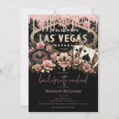 Las Vegas Bachelorette Einladung (Vorderseite)