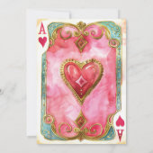 Las Vegas Bachelorette Einladung (Rückseite)