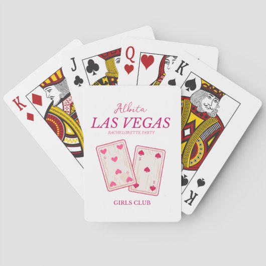 Las vegas bachelorette girls spielkarten (Rückseite)