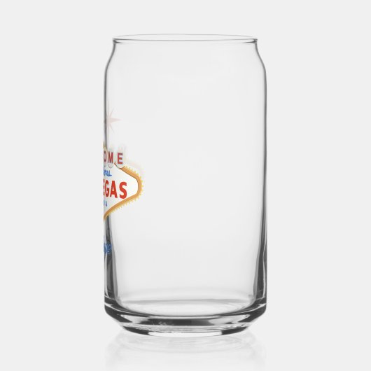 Las Vegas Bachelorette Individuelle Name Glassware Dosenglas (Links)